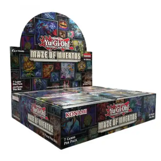 Klar att skickas | Yu-Gi-Oh! TCG Maze of Muertos Booster Display