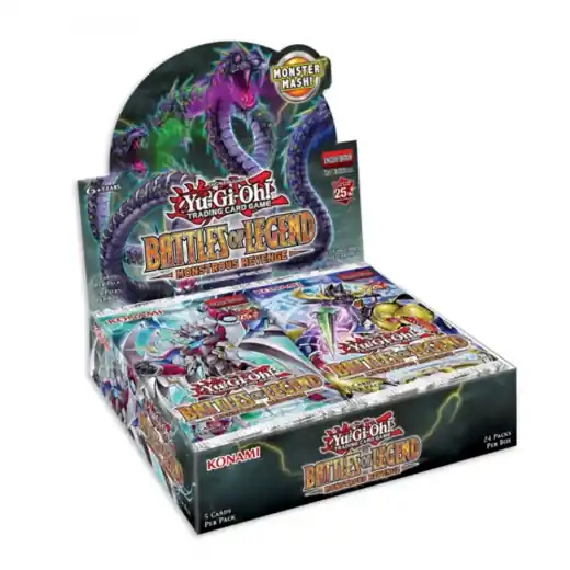 Kampanjen går snart ut - Yu-Gi-Oh! TCG Battles of Legend Monstrous Revenge Booster Display