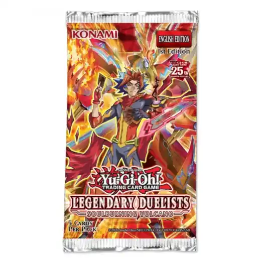 Riktigt fynd - Yu-Gi-Oh! TCG Legendary Duelists - Soulburning Volcano Booster Pack