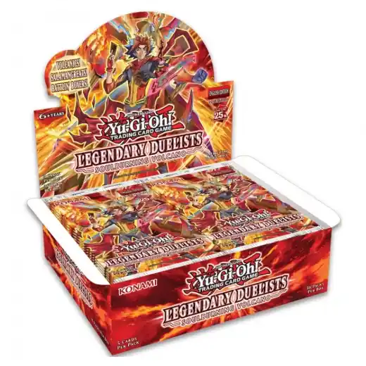 Yu-Gi-Oh! TCG Legendary Duelists - Soulburning Volcano Booster Display - Sista dagarna