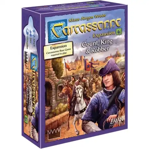 Carcassonne Count, King & Robber (Exp) (Eng) - Direkt från tillverkaren