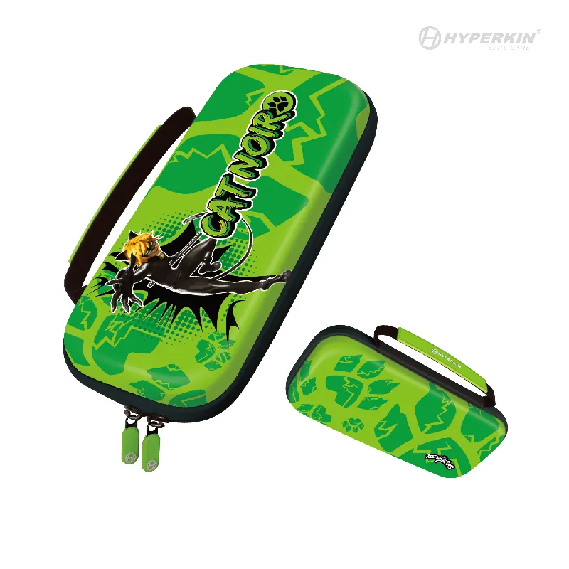 Topprodukt - Hyperkin Official Miraculous Hard Case - Switch/Oled/Lite (Cat Noir)