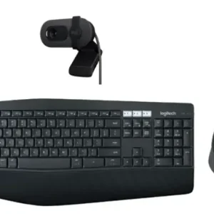 Enkel retur | Logitech - MK850 Wireless Keyboard and Mouse Combo NORDIC + Brio 100 Full HD Webcam - Graphite