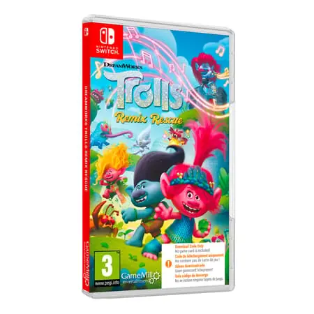 Kampanj - DreamWorks Trolls Remix Rescue (Code in Box) - Nintendo Switch