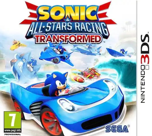 Beställ online - Sonic All-Star Racing Transformed - Nintendo 3DS