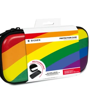 Favorit - BigBen Interactive Travel Case Large - Rainbow (Switch)