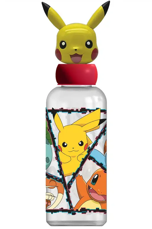 Missa inte erbjudandet | Stor - Water Bottle w/3D Figurine 560 ml - Pokémon (088808723-10127)