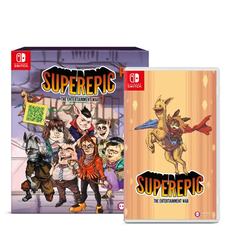 SuperEpic The Entertainment War (Special Limited Edition) - Nintendo Switch | Nyhet