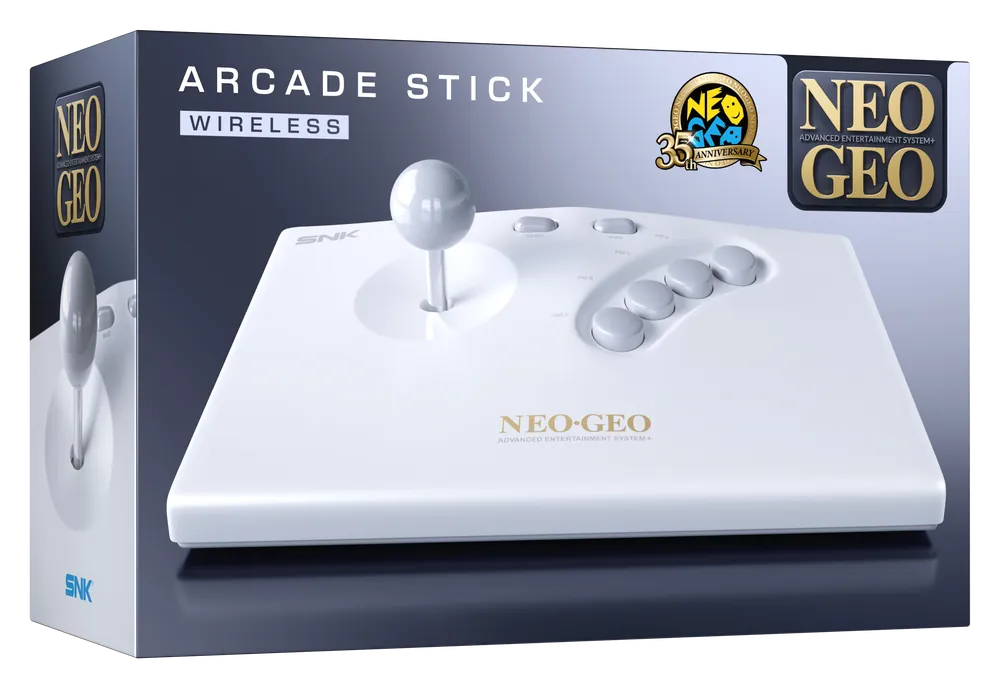 Topprodukt - NEOGEO AES+ Arcade Stick (White)