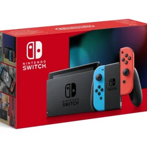 Beställ idag - Nintendo Switch Console with Neon Red & Neon Blue Joy-Con (V2)