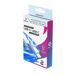 Oniverse Led Fast Charging Cable Usb-C > Usb-C, 2 M - White - Extra rabatt