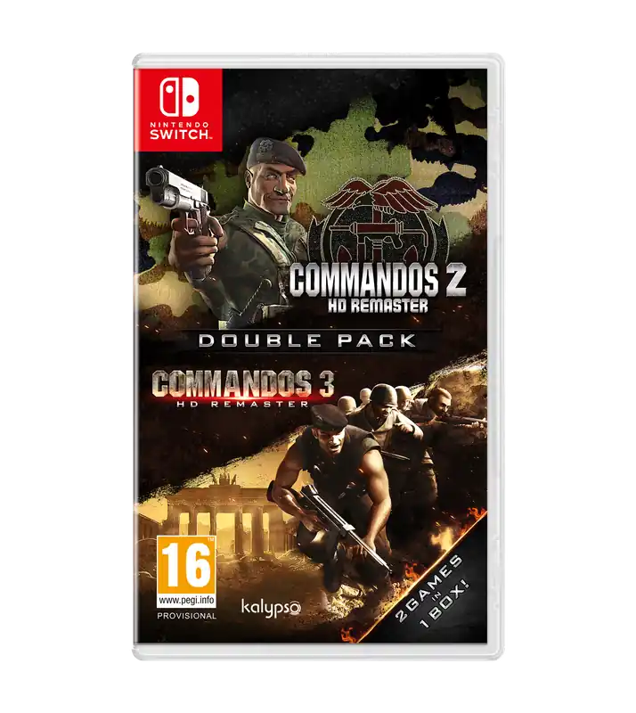 Commandos 2 + Commandos 3 HD Remaster Double Pack - Nintendo Switch | I lager