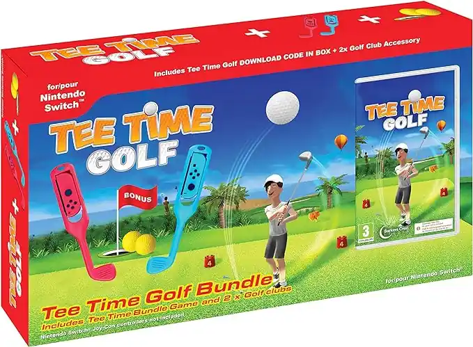 Prisnedsättning - Tee Time Golf Bundle - Nintendo Switch