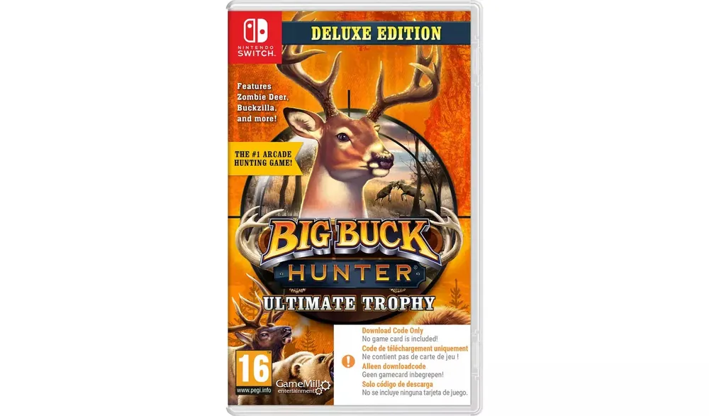 Big Buck Hunter Ultimate Trophy (Deluxe Edition) (Code in Box) - Nintendo Switch | Mycket populär
