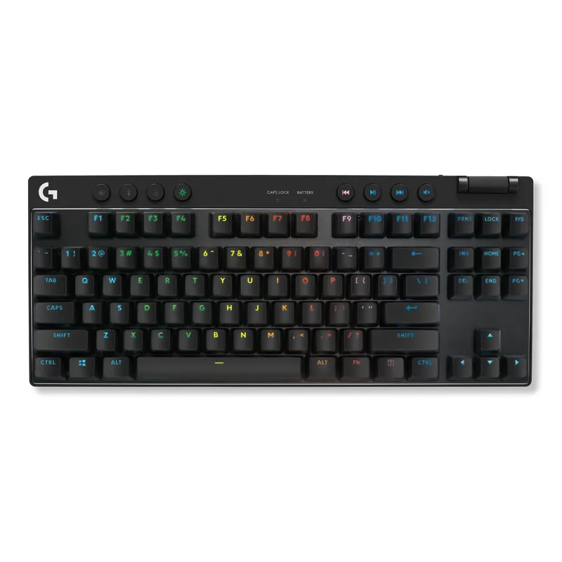 Enkel beställning - Logitech - G PRO X TKL LIGHTSPEED Trådlöst gamingtangentbord – RGB, taktilt, e-sport