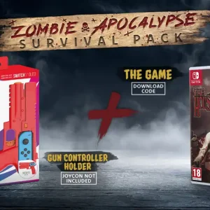 Zombie Survival Pack House of the Dead Remake & Blaster (Code in Box) - Nintendo Switch | Prissänkt