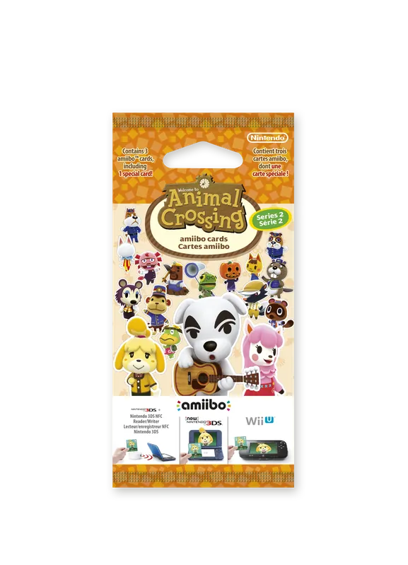 Erbjudande - Animal Crossing Happy Home Designer amiibo Card Pack (Series 2)