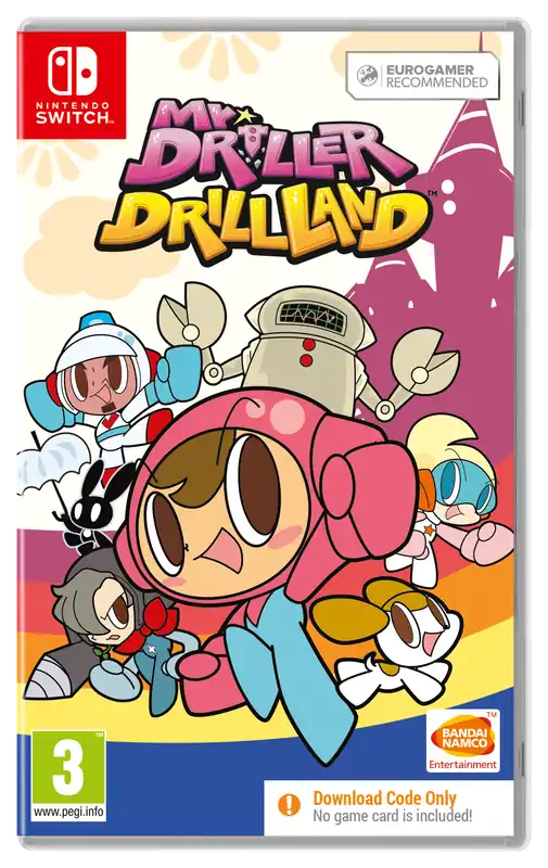 Mr. DRILLER DrillLand (Code in a Box) - Nintendo Switch | Endast ett fåtal kvar
