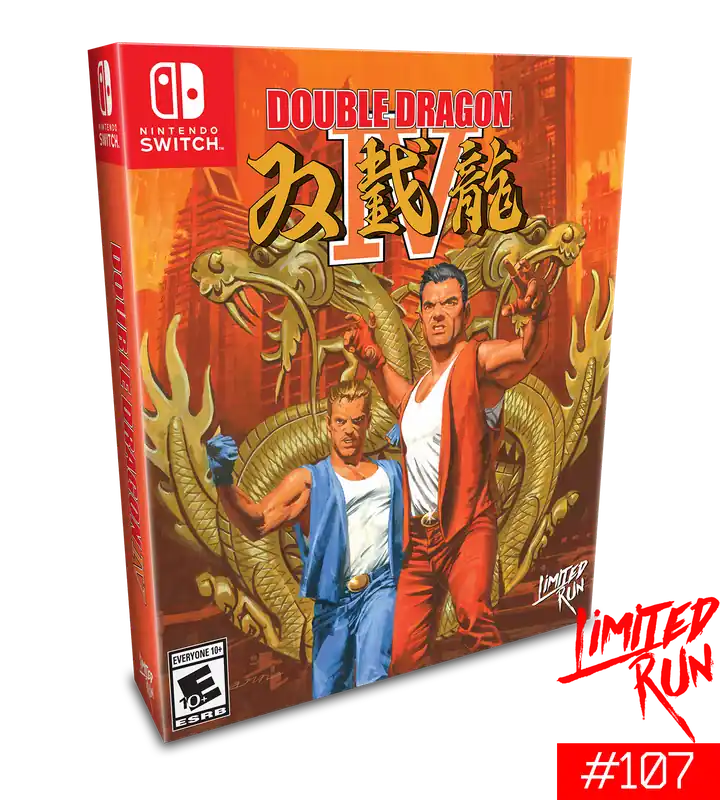 Handla online | Double Dragon IV Classic Edition (Limited Run 107) (Import) - Nintendo Switch