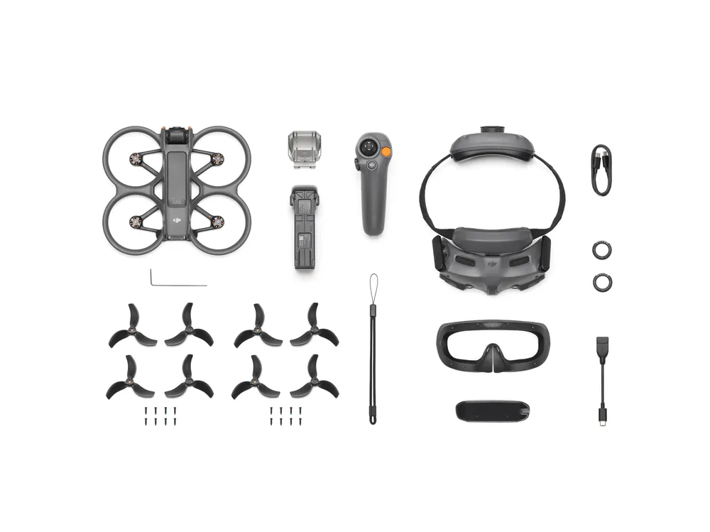Finns att beställa | DJI - Avata 2 Fly More Combo (Enkelt batteri)