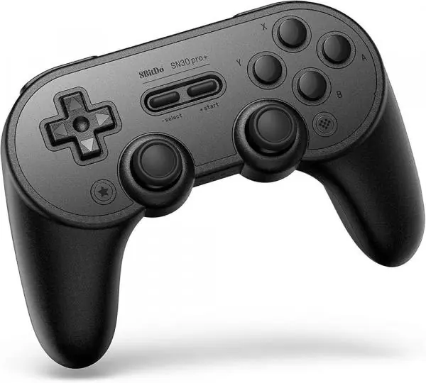 8Bitdo SN30 Pro+ Gamepad Black, Switch, PC & Android (DEMO EX) - Sänkt pris