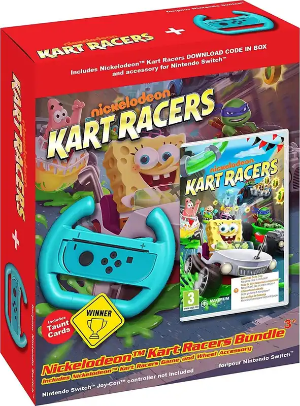 Nyhet hos oss - Nickelodeon Kart Racers Bundle - Nintendo Switch