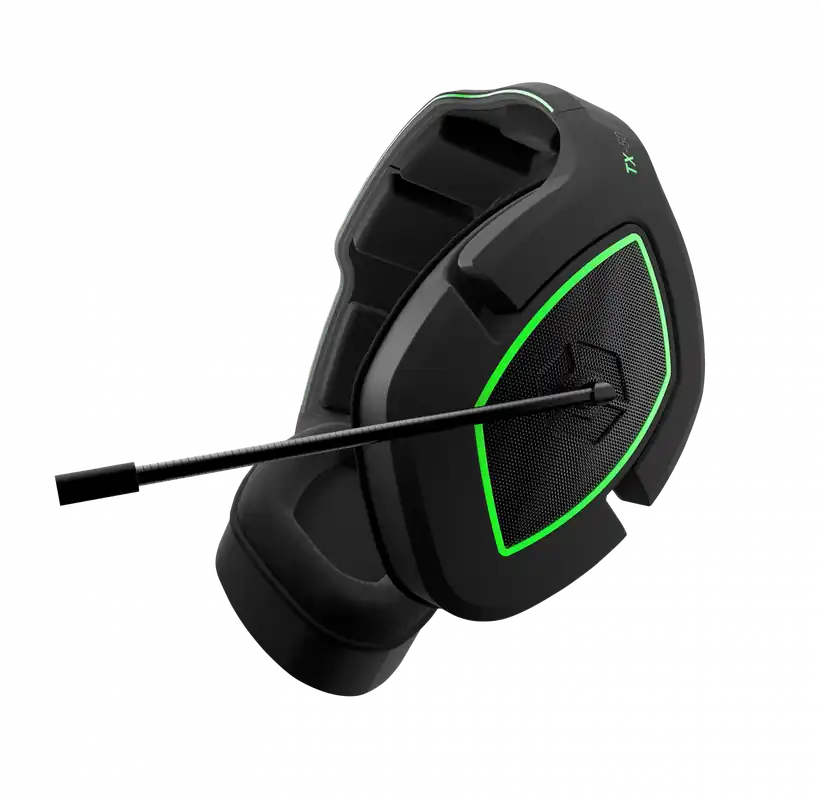 Gratis retur | Gioteck TX-50 RF Stereo Gaming Headset (Black/Green) (Uni)