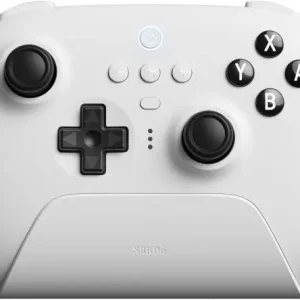 Snabb leverans | 8BitDo Ultimate BT Pad White w Charging Dock, Switch, PC & Android (DEMO EX)