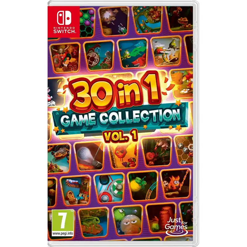 30 In 1 Game Collection Vol 1 - Nintendo Switch - I lager