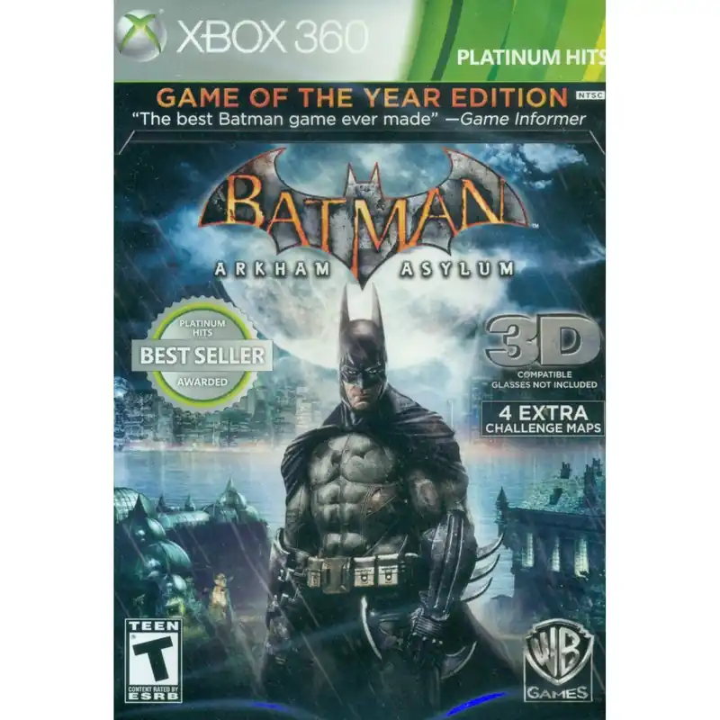 Reapris - Batman Arkham Asylum (Game of the Year Edition) (Platinum Hits) (Import) - Xbox 360