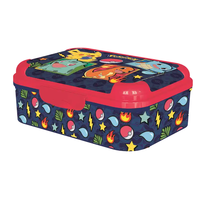 Toppsäljare - Stor - POKÉMON Asker Lunchlåda - 17 x 13.5 x 6.2 cm