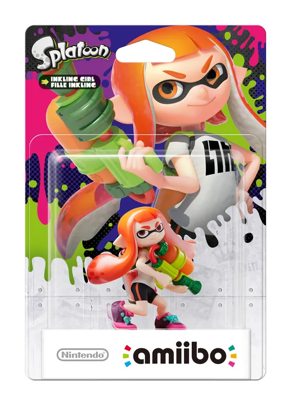 Nintendo Amiibo Figurine Inkling Girl (Splatoon Collection) - Rabatter