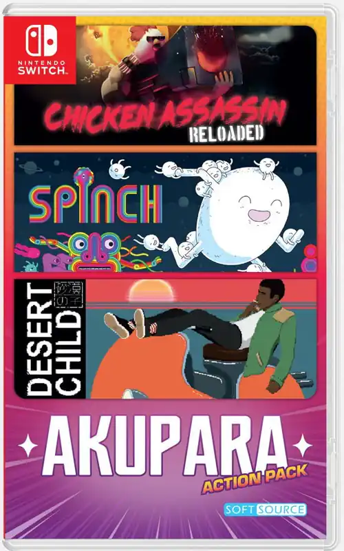 Spara nu | Akupara Action Pack (Import) (Multi-Language) - Nintendo Switch