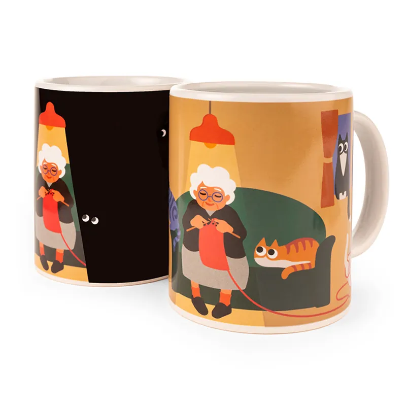 Cat Lady Morph Mug - Skynda dig