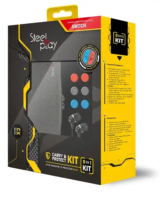 Kanonpris | Steelplay Kit Carry & Protect
