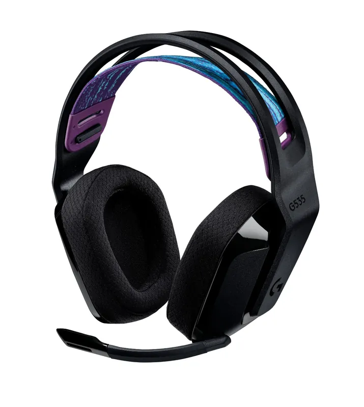Logitech - G535 LIGHTSPEED Trådlöst Gaming-Headset - Svart - Fyndpris