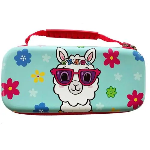 Begränsat lager - Switch Lite Llama Case Cyan
