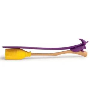 Nyhet i sortimentet - Ototo - Witchin Basting Brush & Spatula - Purple and Yellow