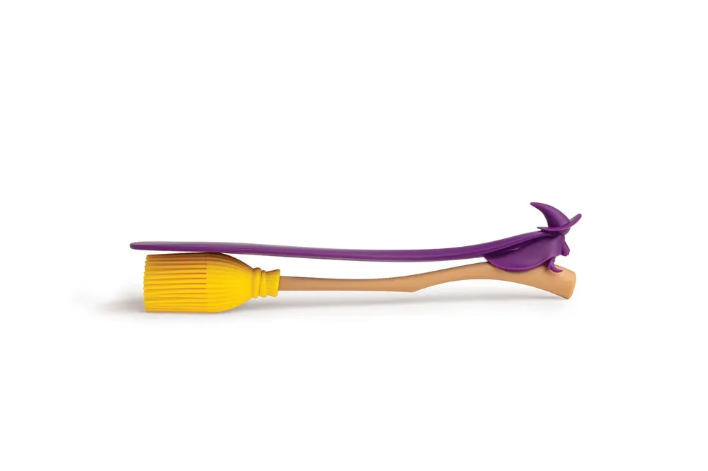 Nyhet i sortimentet - Ototo - Witchin Basting Brush & Spatula - Purple and Yellow