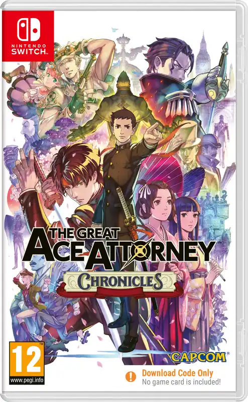 The Great Ace Attorney Chronicles (Code in Box) - Nintendo Switch - Kan beställas