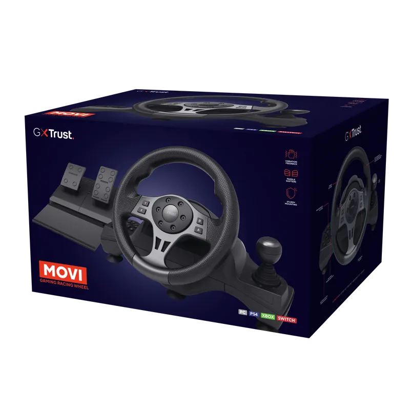 Expressfrakt - Trust - GXT289 Movi Racing Wheel