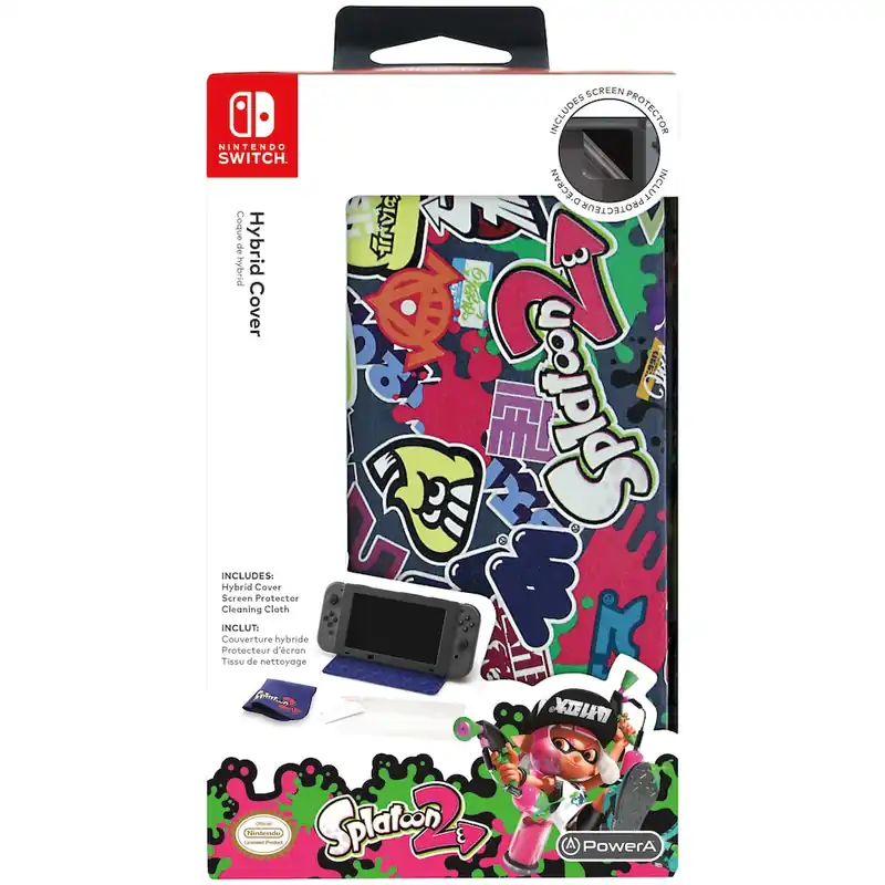 Kanonerbjudande | PowerA Nintendo Switch Hybrid Cover Splatoon 2