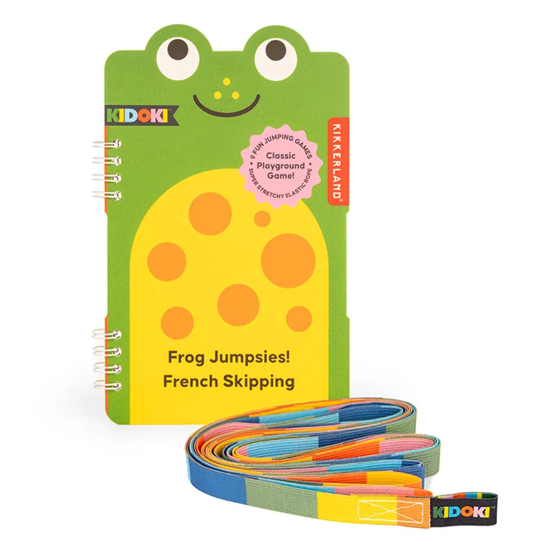 Kikkerland - Kidoki FrogJumpsies French Skipping - (KID51-F) | Lågt pris