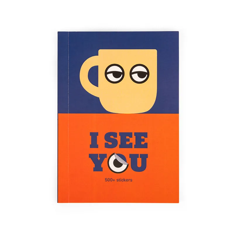 Kikkerland - I See You Sticker Book - Passa på
