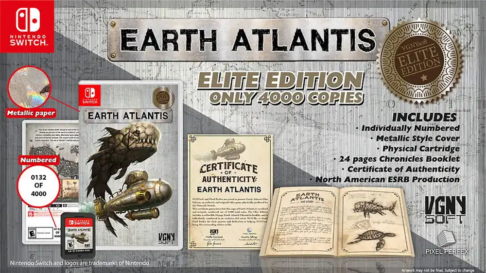 Earth Atlantis Elite Edition (Import) - Nintendo Switch - Extra rabatt