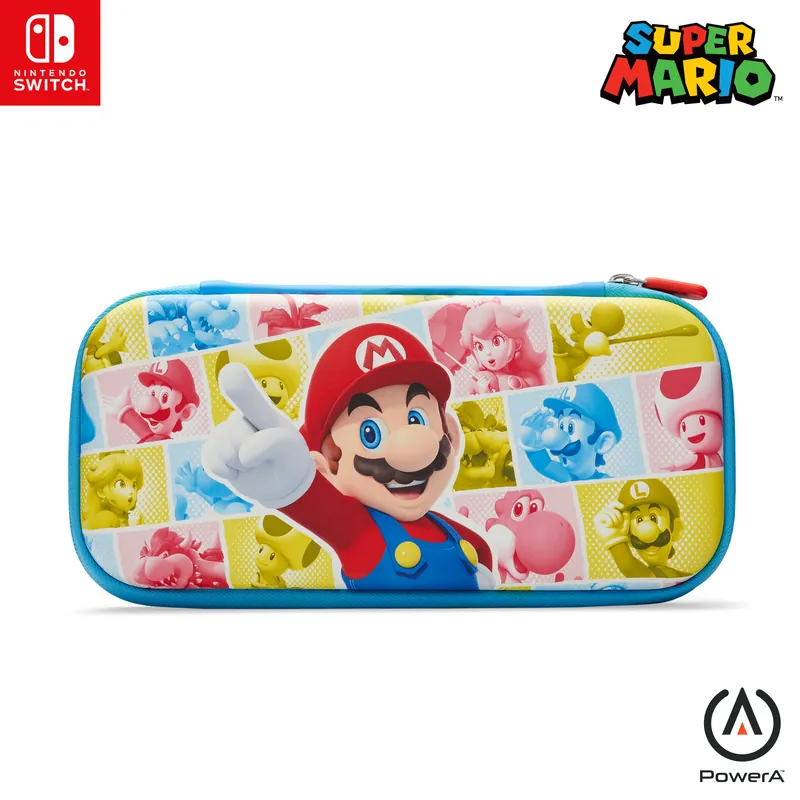 PowerA Slim Case - Photo Booth Mario (Nintendo Switch) | Kundfavorit