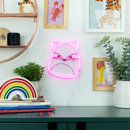 Specialpris | Squishmallows - Fifi Neon Wall Light - Pink