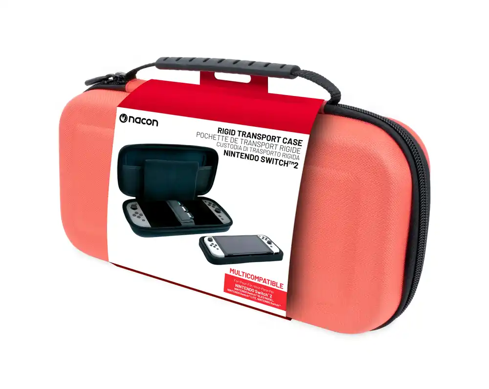 Skynda dig | Nacon Classic Taske L - Nintendo Switch 2 - RED