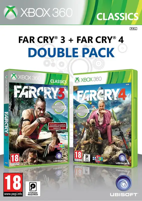 Missa inte - Far Cry 3 + Far Cry 4 (Double Pack) - Xbox 360