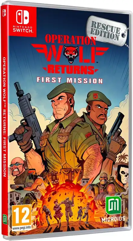 Operation Wolf Returns First Mission - Nintendo Switch - Endast idag